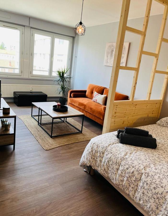 Espace 500 - Cosy, Wifi & Vue Sur La Ville Saint-Etienne  Exterior foto
